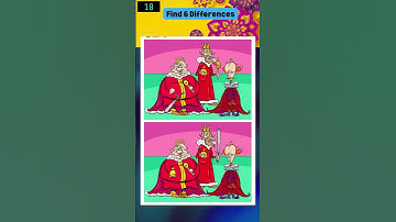 Only 5% Can Spot All 6 Differences! Are You a Puzzle Master 🧠 #shorts #iqtestusa