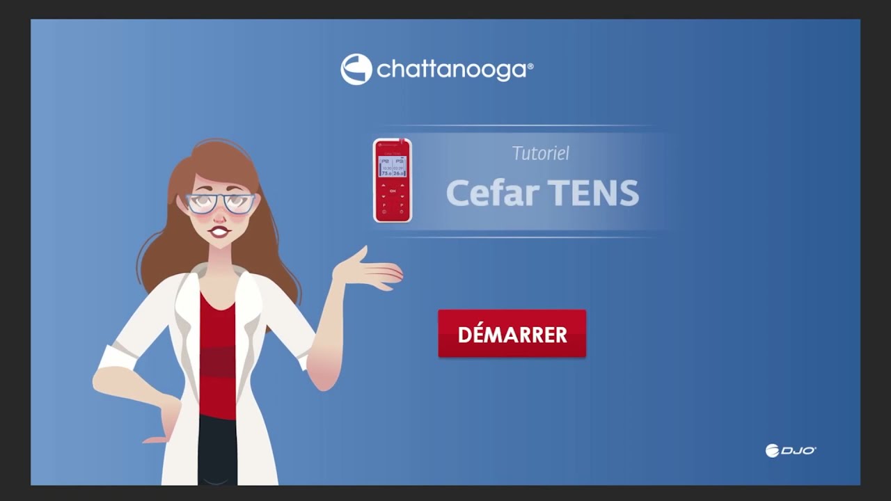 Tutoriel Cefar TENS Chattanooga®