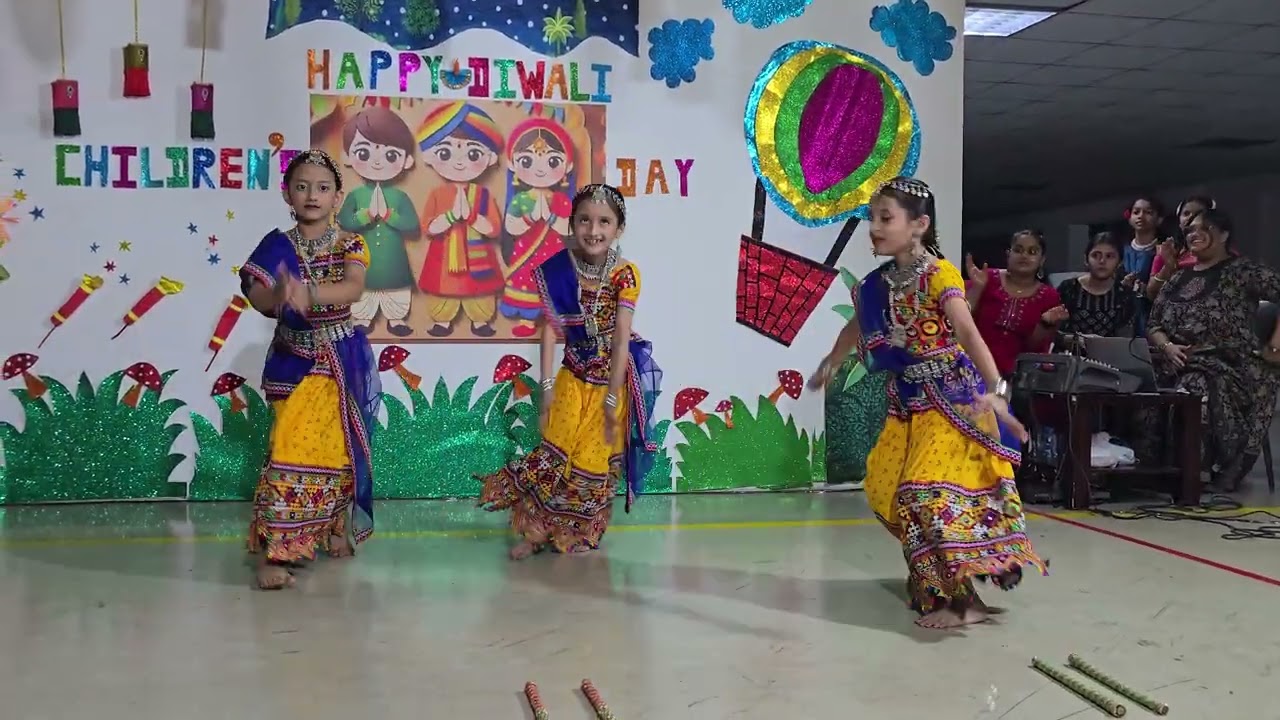 Dance by Aadhishree, Aboli and Anvika @Lima house diwali party 2025