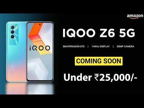 IQOO Z6 With Snapdragon 870 | ⚡ IQOO Z6 Specs, Price, Features, Launch Date in India, Unboxing