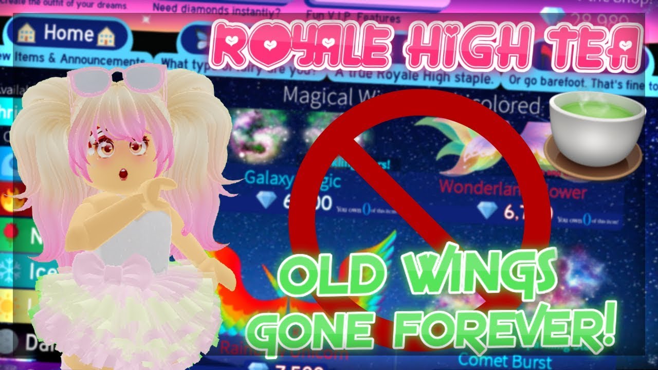 Royale High Wings Contest News Old Wings Replaced Gone
