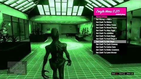 GTA 5 Zenyle Mod Menu TU27 Cracked + Download(rgh/j-tag)