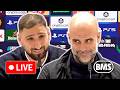 LIVE Pep Guardiola And Gianluigi Donnarumma Press Conference Real Madrid V Man City