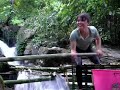 "Solo Camping Adventure: Hammock Tent, Lake Shore Views, and Kayak Fishing in the Wild"