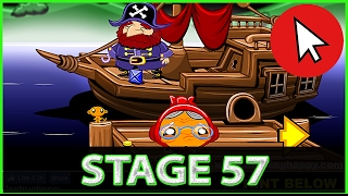 Monkey Go Happy Stage 57 Walkthrough (All Monkeys)