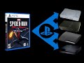 Inserting PlayStation 5 disc into PlayStations