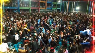Argentina fans from Bangladesh celebrating Messis goal against Mexico