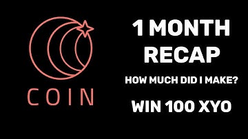 1 Month Coin App - Did I Make Anything? XYO