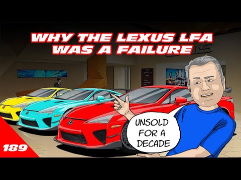 Why The Lexus LFA Failed - YouTube