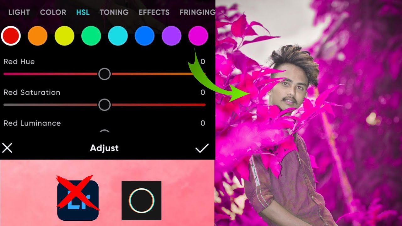 top pink colour editing 🔥photo editing app best photo editing app