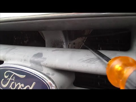 How To Open The Hood When The Hood Release Cable Is Broken