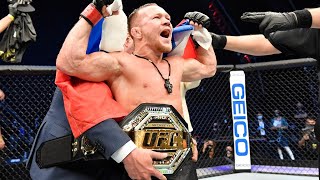 Российский боец Пётр Ян стал чемпионом UFC в легчайшем весе, одолев бразильскую легенду Жозе Альдо.