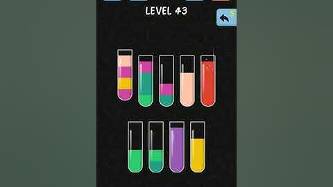 Water Color Sort Level 43 | Level 43