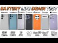 Samsung S23 Ultra vs S22 Ultra - Xiaomi - OnePlus - Huawei - Pixel - iPhone Battery Life DRAIN Test!