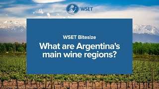 WSET Bitesize - What are Argentina