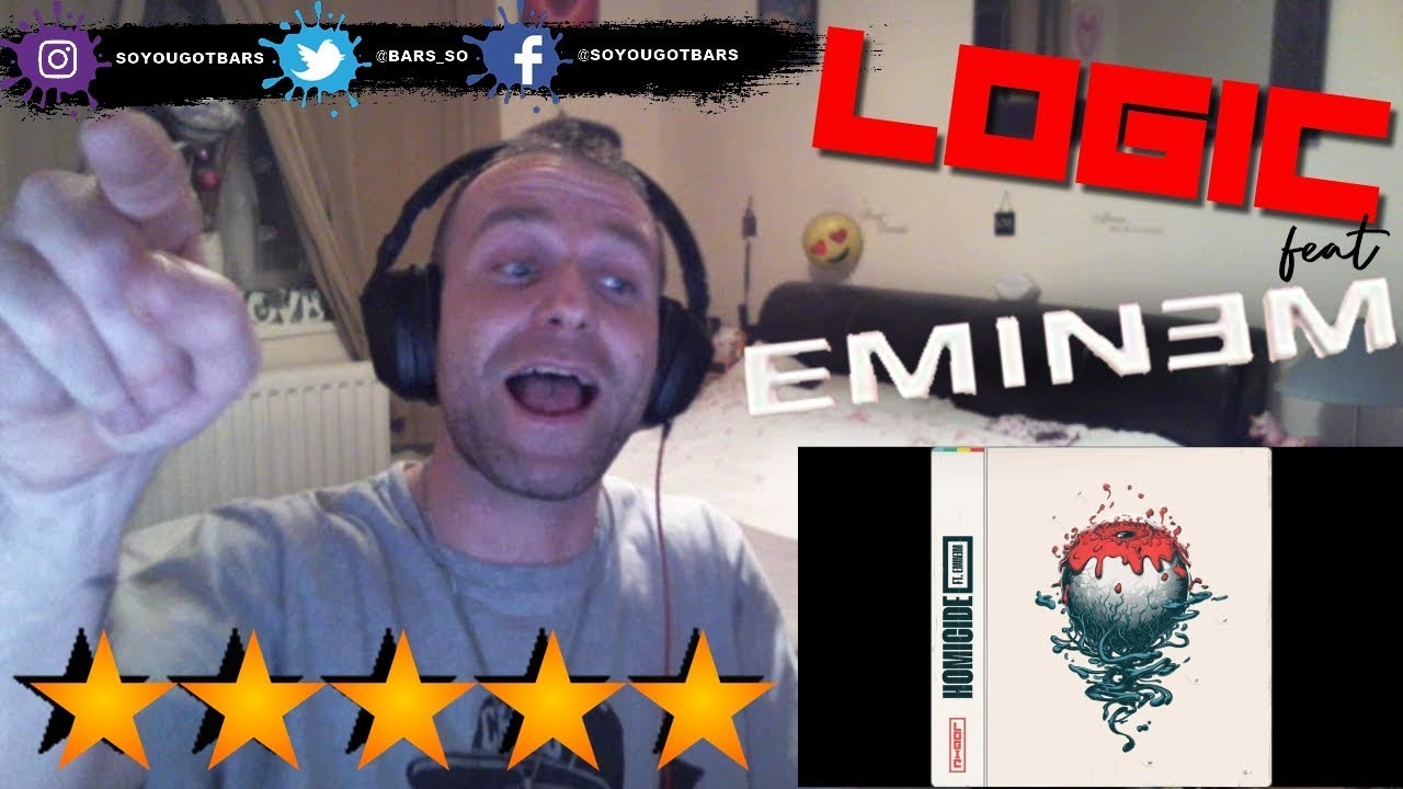 Logic Homicide (feat. Eminem) (Official Audio) [REACTION] YouTube