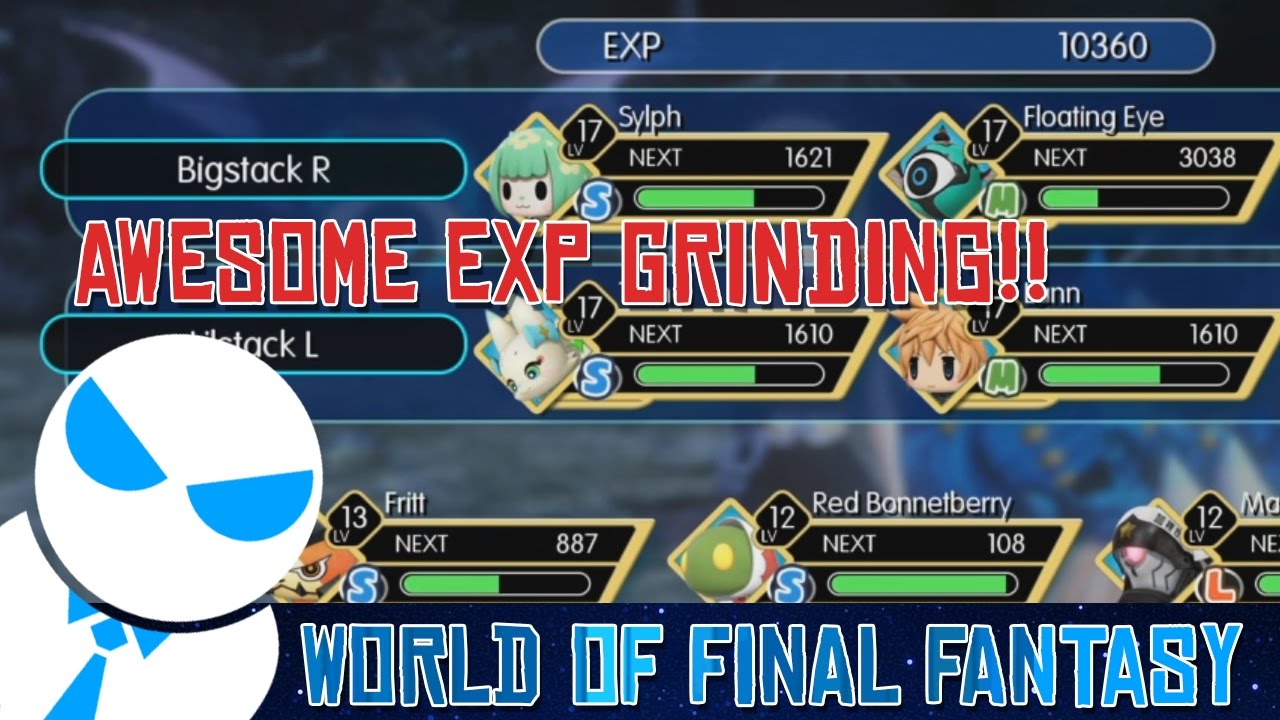 World Of Final Fantasy Fastest Way To Level Up In My Opinion By Airlesssilver