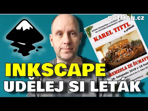 Inkscape – leták na akci (návod)