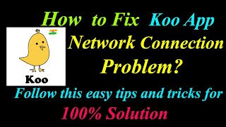 How to Fix Koo App Network Connection Problem in Android & Ios | Koo Internet Connection Error screenshot 3