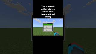 Sync - Create Mods Without Coding Ingame (MCPE/MCBE) #minecraft #mcpe #mod #addon #sync