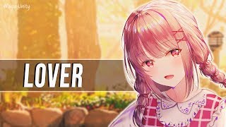 Nightcore - Lover (Guitar Acoustic Cover) 🍀 Lyrics