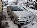 2000 Volkswagen Golf IV 1.6 16V 105KM zimny rozruch // cold start