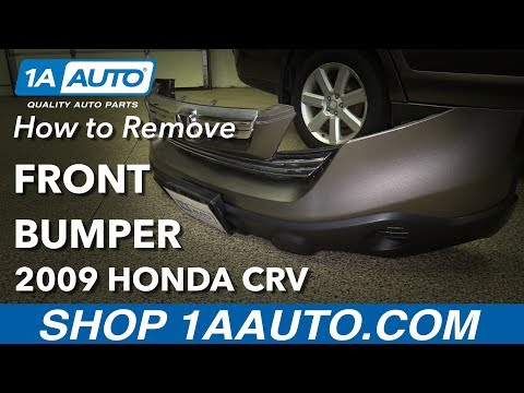 How to Replace Front Bumper 07-11 Honda CR-V