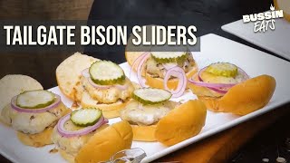 Bison Sliders - Perfect For Your Next Tailgate 🔥 I Bussin Eats