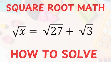 Nice Square Root Math | Math Olympiad | Find the value of x