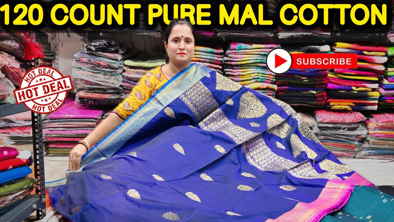 ONAM SPECIAL ,, 120 COUNT PURU MAL COTTON …. MANUFACTURE IN SANTIPUR @moumitahandloom5888 