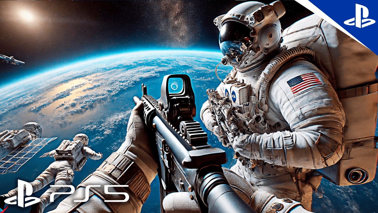 ATAQUE DA LUA DEVASTOU A TERRA! | Call of Duty Ghosts | Gameplay Imersiva - PARTE 1 (4K 60FPS PS5)