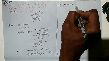 TS/AP CIRCLE-01|part -02|2marks important questions IPE|maths 2B|equations of circle maths in telugu
