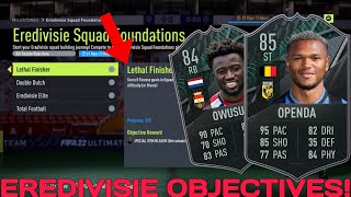 HOW TO COMPLETE EREDIVISIE SQUAD FOUNDATIONS OBJECTIVES FAST! (85 Openda, 84 Owusu) - FIFA 22