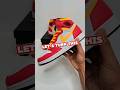 Watch this transformation - Air Jordan1 'Banksy' customs. 🚨