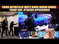 Firing reported at White House during dinner; Trump safe, attacker apprehended