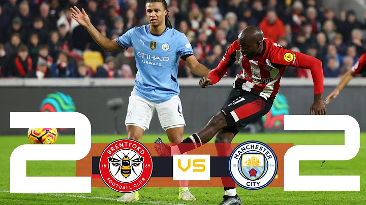 Manchester City vs Brentford 2-2 | Premier League Highlights