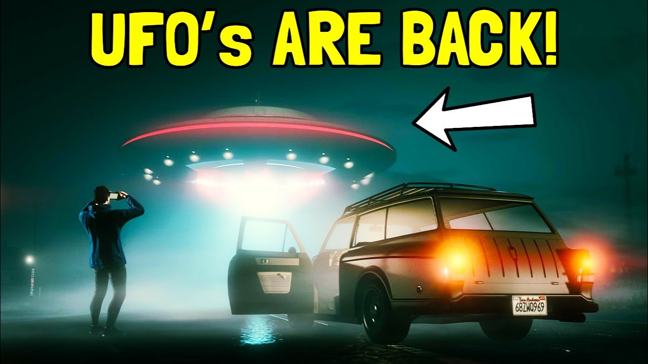 UFO's ARE BACK in GTA Online + Trick or Treat Halloween Event YouTube