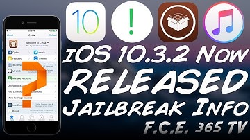 iOS 10.3.2 RELEASED | Important Jailbreak Warning!