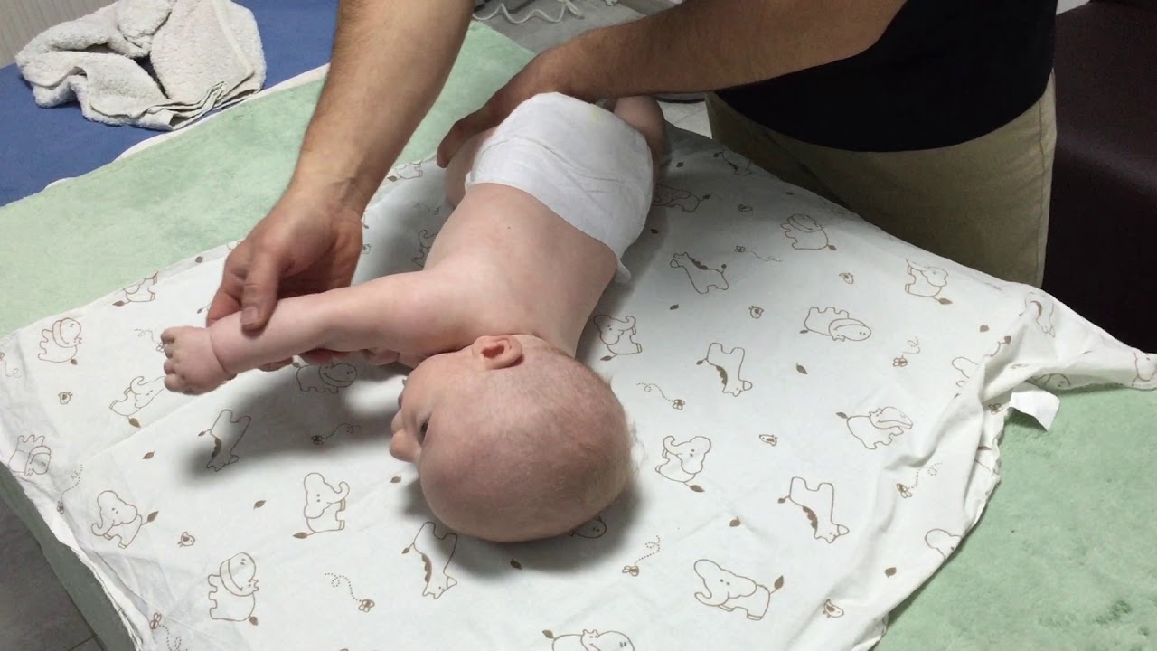 Общеукрепляющий массаж для грудничка. General strengthening massage for babies.