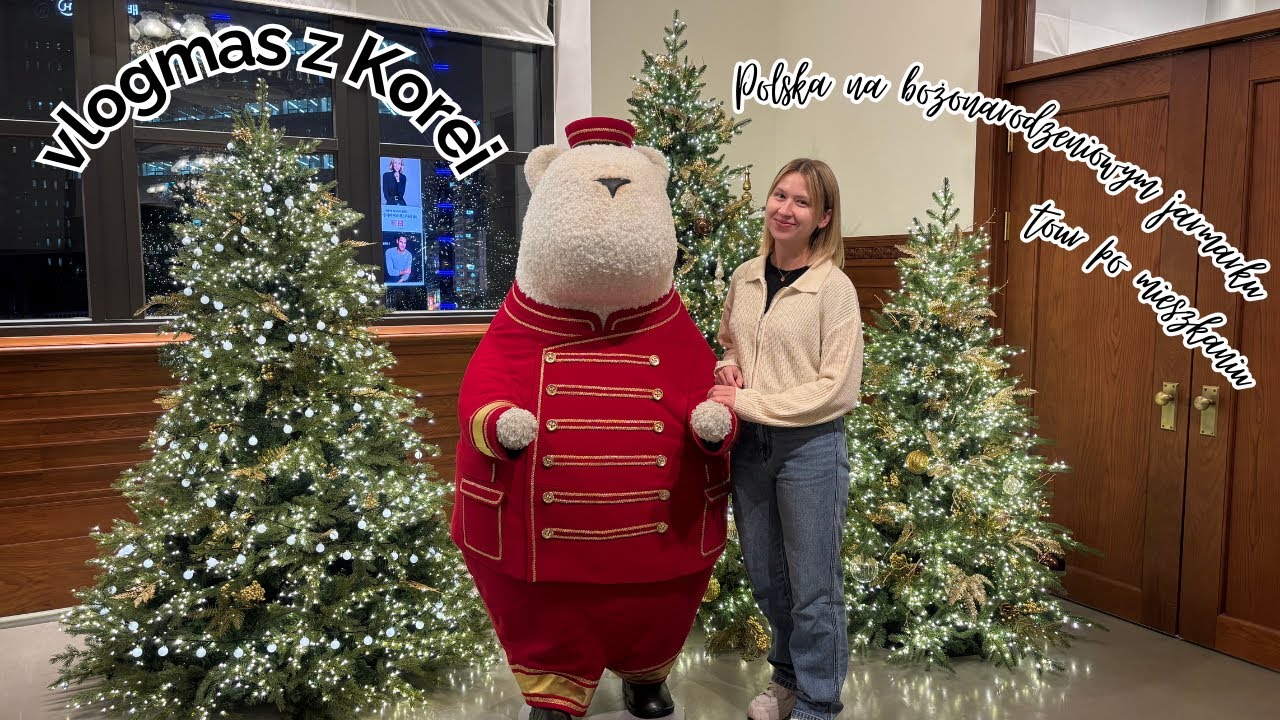 Święta w Seulu 🎄 Pokazuję moje mieszkanie, a Koreańczycy gotują polskie jedzenie. Vlogmas ☃️