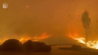 Driving through hell / Höllenfahrt