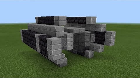 TIE Advanced x1 1:1 Scale Minecraft Tutorial (Star Wars)