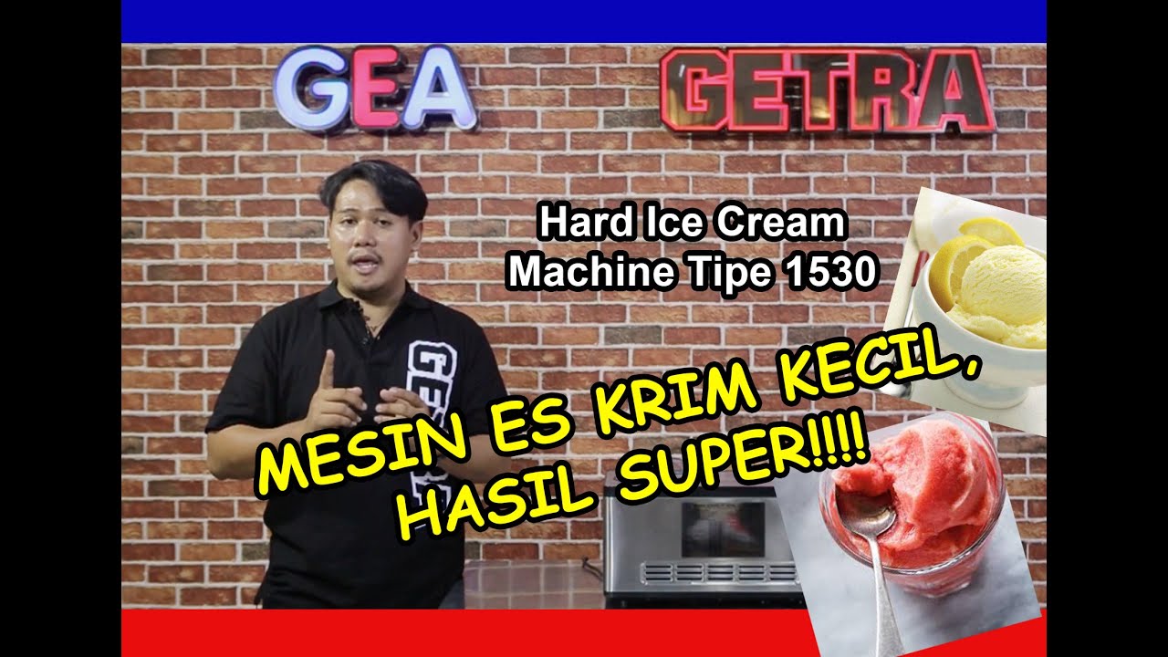 GEA Hard Ice Cream Machine for home ICE-1530