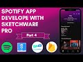 Spotify app with Sketchware || Part 4 || Sketchware pro || Koderator || by DVNigam ||  #android