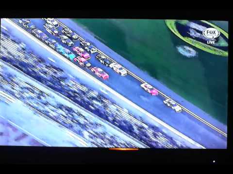 zachary quinto 2015 NASCAR XFinity at Daytona BIG ONE #2