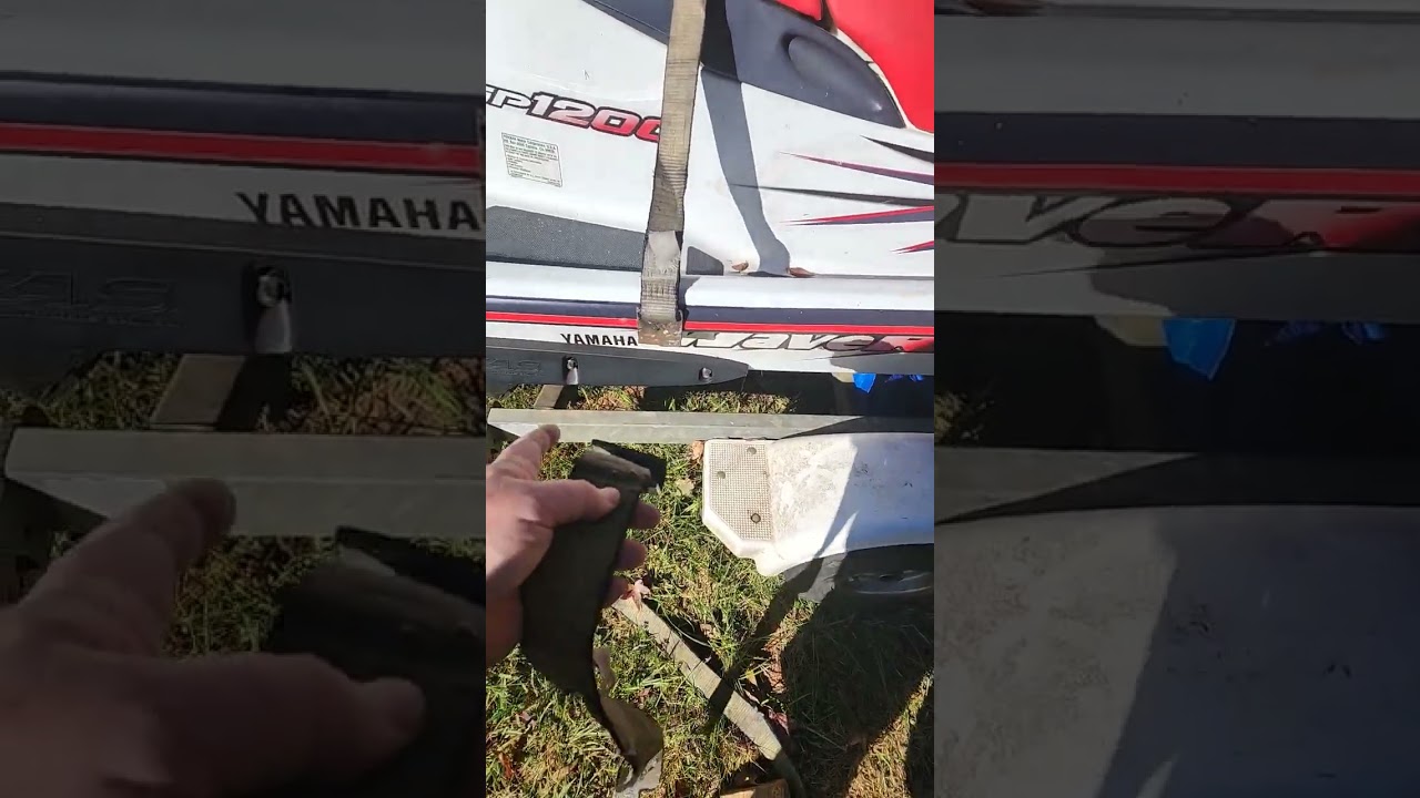 Jet ski lifting straps YouTube