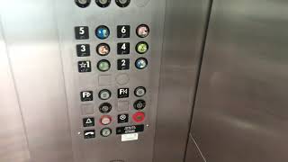 Montgomery Traction Elevators @ Mickeys and Friends Parking Structure Anaheim CA