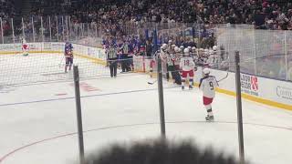 Islanders Crowd Reaction to Anders Lee’s Goal!