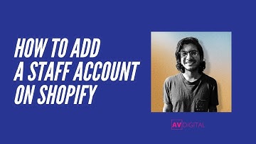 How to add an employee or staff account on your Shopify store