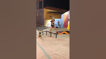 Skateboarder Falls Backward Onto Rail || ViralHog